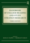 Image for Handbook of college reading and study strategy research.