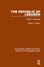 Image for The Republic of Lebanon: nation in jeopardy : 18