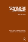 Image for Studies in the Arab theater and cinema : 20