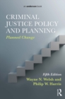 Image for Criminal justice policy and planning