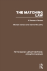 Image for The matching law: a research review