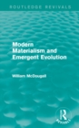 Image for Modern materialism and emergent evolution