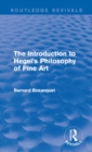 Image for The introduction to Hegel&#39;s Philosophy of fine art
