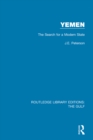Image for Yemen: the search for a modern state