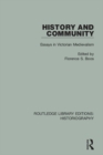 Image for History and community: essays in Victorian medievalism : 5