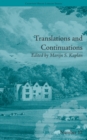 Image for Translations and continuations: Riccoboni and Brooke, Graffigny and Roberts