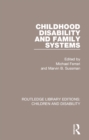 Image for Childhood disability and family systems : 5