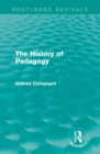 Image for The history of pedagogy
