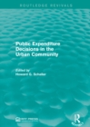Image for Public expenditure decisions in the urban community