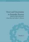Image for Error and uncertainty in scientific practice