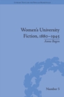 Image for Women&#39;s university fiction, 1880-1945