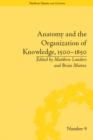 Image for Anatomy and the organization of knowledge, 1500-1850