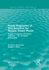 Image for Public regulation of site selection for nuclear power plants: present procedures and reform proposals - an annotated bibliography