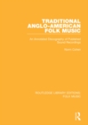 Image for Traditional Anglo-American folk music: an annotated discography of published sound recordings