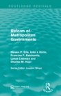 Image for Reform of metropolitan governments