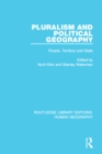 Image for Pluralism and political geography: people, territory and state