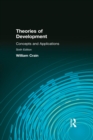 Image for Theories of development: concepts and applications