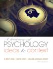 Image for A history of psychology: ideas and context