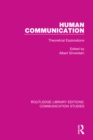 Image for Human communication: theoretical explorations