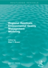 Image for Regional residuals environmental quality management modeling