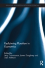 Image for Reclaiming pluralism in economics