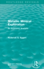Image for Metallic mineral exploration: an economic analysis