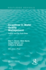 Image for Incentives in water quality management: France and the Ruhr area
