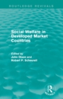 Image for Social welfare in developed market countries