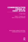 Image for Communication crisis at Kent State: a case study : 15