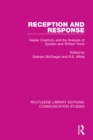 Image for Reception and response: hearer creativity and the analysis of spoken and written texts