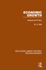 Image for Economic growth: analysis and policy