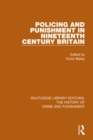 Image for Policing and punishment in nineteenth century Britain : 1