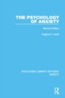 Image for The psychology of anxiety