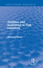 Image for Tradition and innovation in folk literature