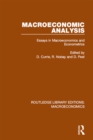 Image for Macroeconomic analysis: essays in macroeconomics and econometrics : 5