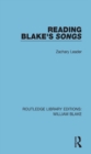 Image for Reading Blake&#39;s Songs : 3
