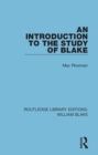 Image for An introduction to the study of Blake : 5