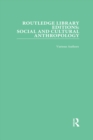Image for Routledge library editions.: (Social and cultural anthropology)