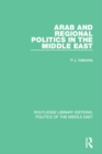 Image for Arab and regional politics in the Middle East : 1