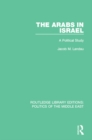Image for The Arabs in Israel: a political study : 5