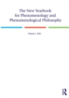 Image for The New Yearbook for Phenomenology and Phenomenological Philosophy: Volume 1 : v. 1.