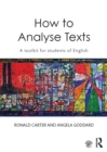 Image for How to analyse texts: a toolkit for students of English