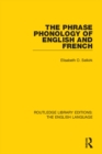 Image for The phrase phonology of English and French : 25