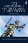 Image for Text and materials on the criminal justice process