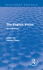 Image for The English vision: an anthology