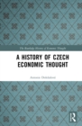 Image for A history of Czech economic thought
