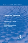 Image for Letters to a friend
