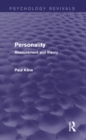 Image for Personality: measurement and theory