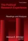 Image for The political research experience: readings and analysis