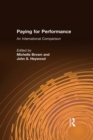 Image for Paying for performance: an international comparison